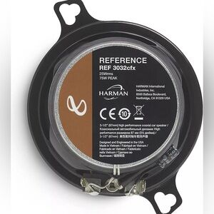 Infinity Reference REF-3032CFX 3-1/2" 2 Way High End Car Audio 3.5" Speakers